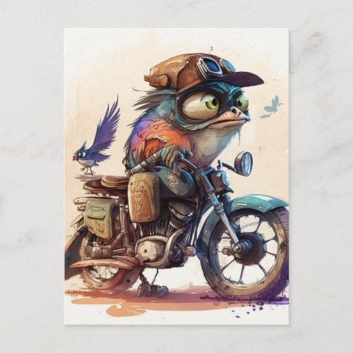 Little Pete Rides With the Wind Postcard