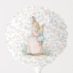 Little Peter Rabbit and Mom Balloon
