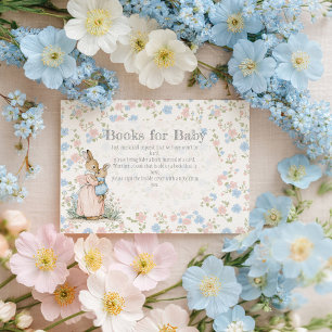 Little Peter Rabbit and Mom Books for Baby Enclosure Card