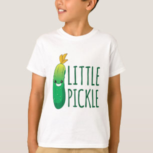 Little Pickle Cute Green Pickle Wearing Sunglasses T-Shirt