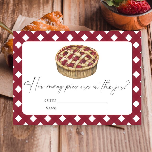 Little Pie Guess how many pies are in the jar Enclosure Card (Creator Uploaded)