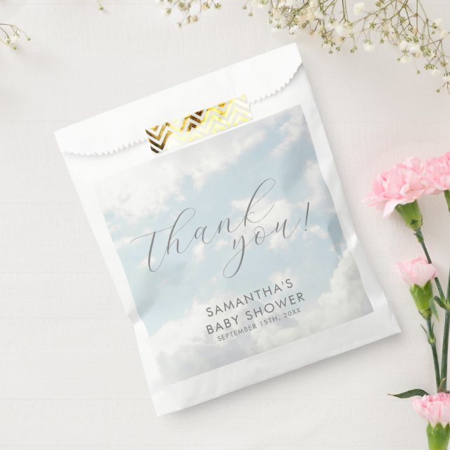 Little Piece of Heaven Baby Shower Dreamy Favor Bag (Sealed)