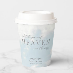 Little Piece of Heaven Baby Shower Dreamy Paper Cups