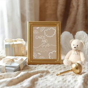 Little Piece of Heaven beige Cards & Gifts Sign