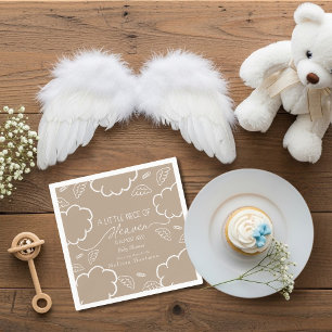 Little Piece of Heaven Beige  Napkins