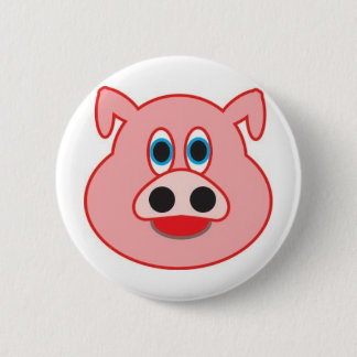 Little pig didactic illustration drawing pedagógic button