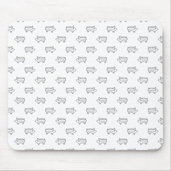 Little Pig Paperclips | Piglet Paperclip Mouse Pad by clever_bits at Zazzle