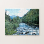 Little Pigeon River Puzzle<br><div class="desc">Nature jigsaw puzzle featuring a historic photo of the Little Pigeon River in Tennessee from the earliest days of the Great Smoky Mountains National Park.</div>