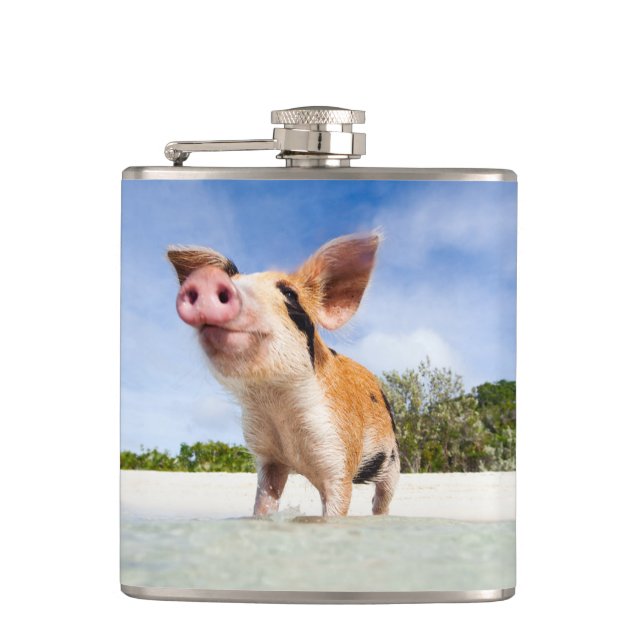 Little piglet flask (Front)