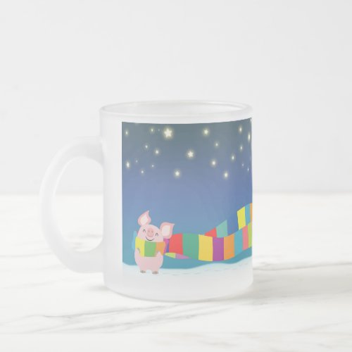 Little Pigs Christmas mug