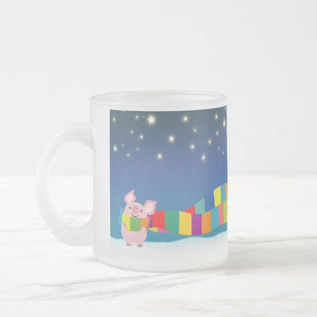 Little Pig's Christmas mug (Left)