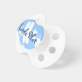 Little pilot baby pacifier | Airplane Soother (Front Right)