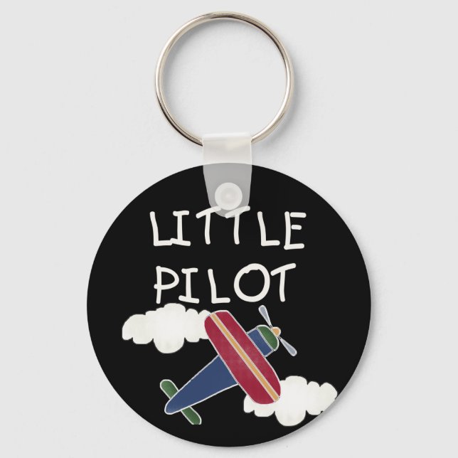 Little Pilot Tshirts and Gifts Keychain (Front)
