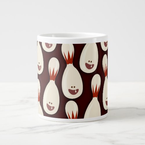 Little Pinhead Pattern Giant Coffee Mug