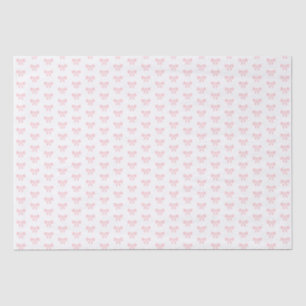 Little Pink Bow Baby Shower Girl Birthday Coquette Tissue Paper