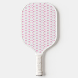 Little Pink Bow Girl Ladies Girly Birthday Pickleball Paddle