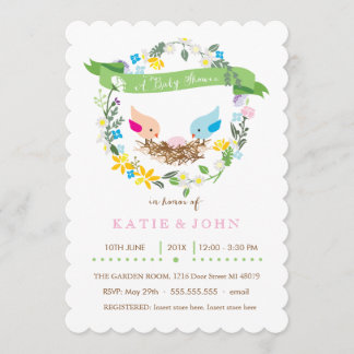 Little Pink Egg | Girl Baby Shower Invitation
