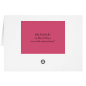 Little Pink Geckos Cards (Back Horizontal)