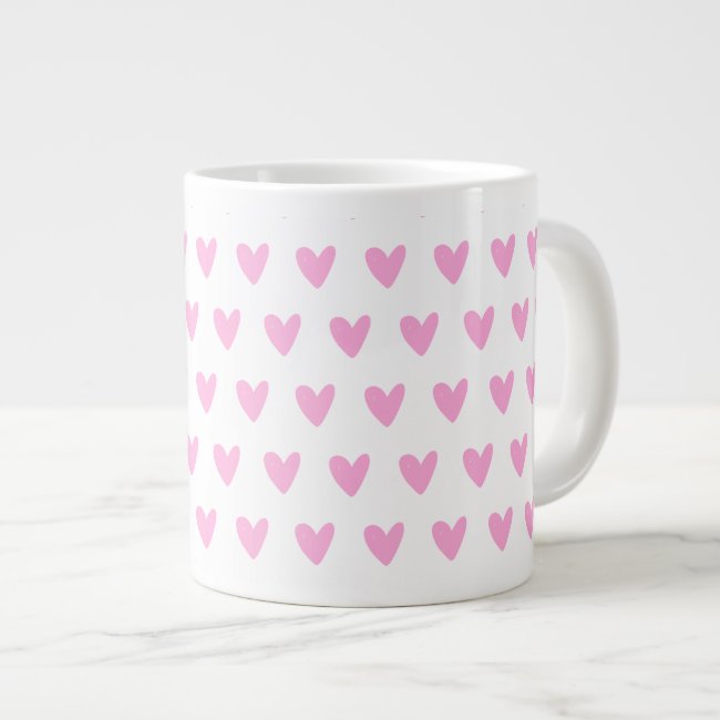 Little Pink Hearts Pattern - Romantic