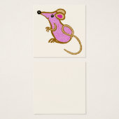 Little pink mouse (Front & Back)