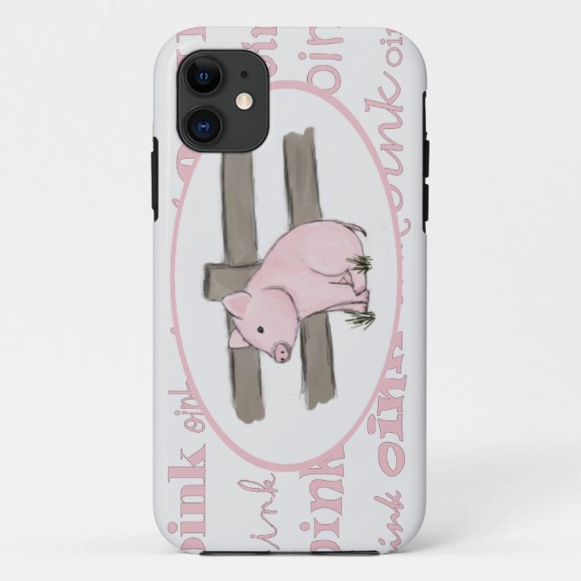 Little Pink Piglet iPhone 5 Case (Back)