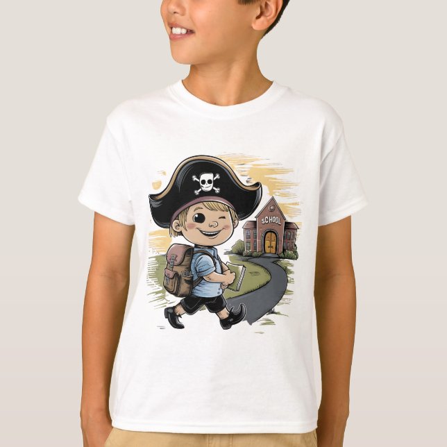 little pirate kid T-Shirt (Front)