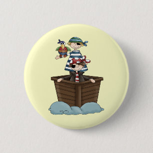 Little Pirates Pinback Button