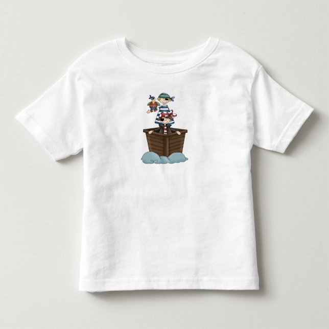 Little Pirates Toddler T-shirt (Front)