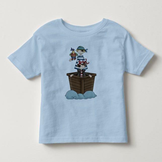 Little Pirates Toddler T-shirt (Front)
