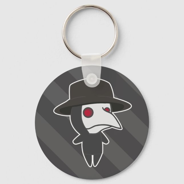 Little Plague Doctor Keychain (Front)
