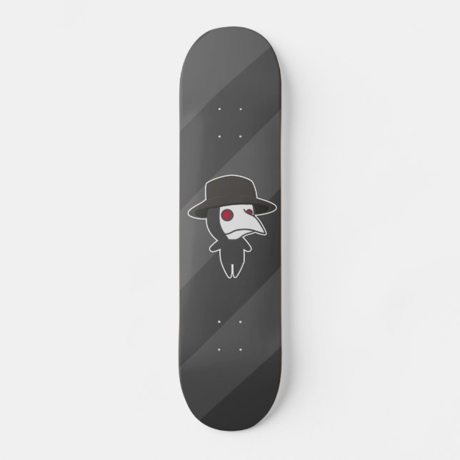 Little Plague Doctor Skateboard Deck (Front)