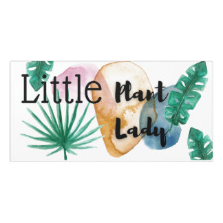  Little Plant Lady Door Sign