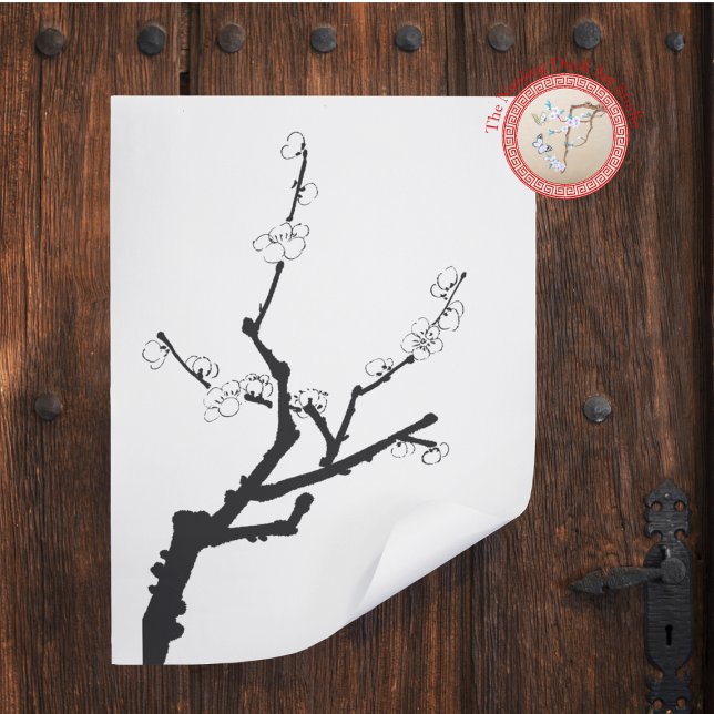 Little Plum Blossom Twig Photo Print (Creator Uploaded)
