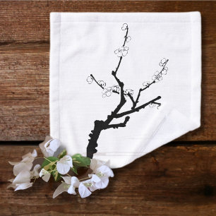 Little Plum Blossom Twig Wash Cloth