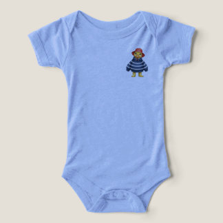 Little Pocket Duck Baby Bodysuit