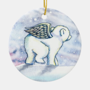 Little Polar Bear Cub Ornament