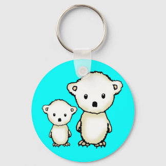 Little Polar Bears Keychain