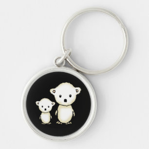 Little Polar Bears Keychain