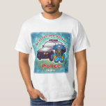 Little Police Cop custom name t-shirt
