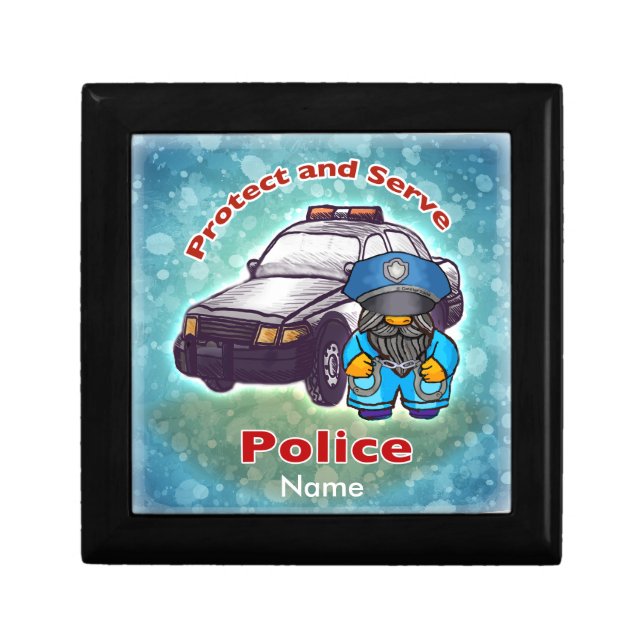 Little Police Cop  Gift Box (Front)