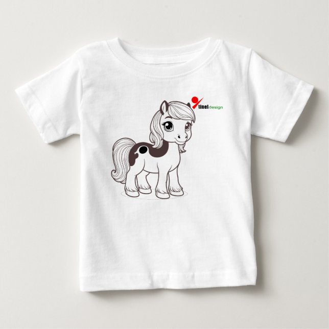  Little Pony Baby T-Shirt  (Front)