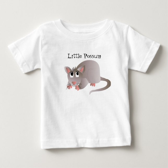 Little Possum Baby T-Shirt (Front)