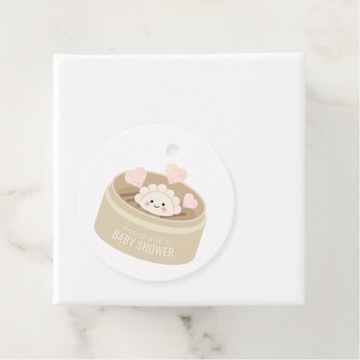 Little Potsticker Baby Shower Thank You Favor Tags Zazzle