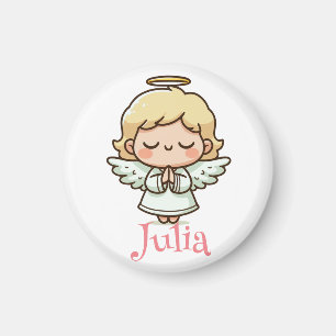 Little praying angel magnet