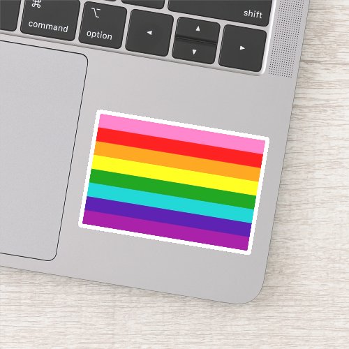 Little Pride Flag Sticker Little Pride Flag Sticker