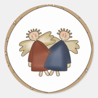 Little Prim Angels Stickers