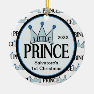 Little Prince 1st Christmas Ornament