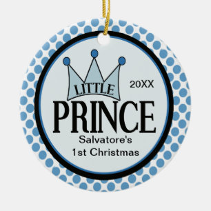 Little Prince 1st Christmas Ornament