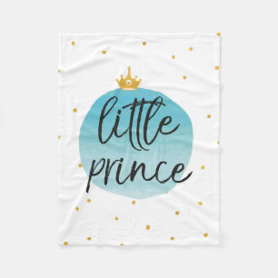 Little Prince Baby Blanket Baby shower Gift
