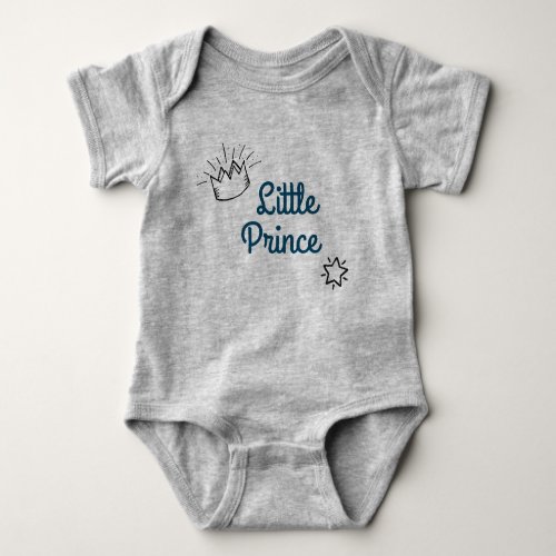 Little prince baby bodysuit